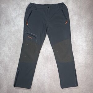 Postropaky Woman's Snow Pants Size 12 Short Lined Insulated Zippered Pockets